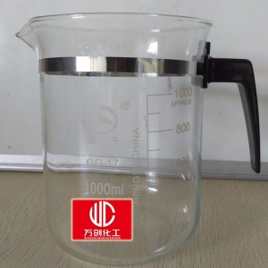 帶柄燒杯，塑料柄燒杯