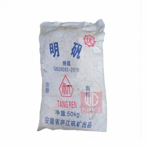 明礬，工業(yè)明礬，KAl(SO?)?·12H?O